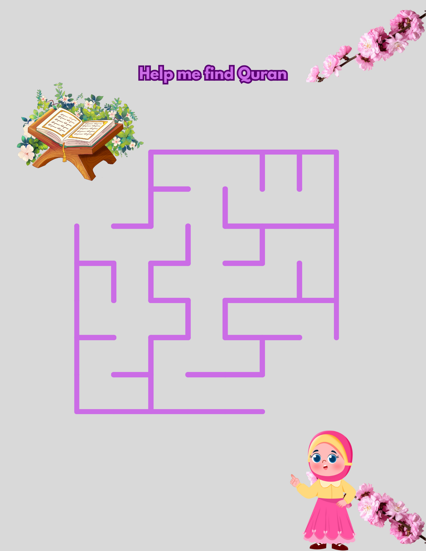 40+ NoorMuslimah Islamic Activity Book for Kids