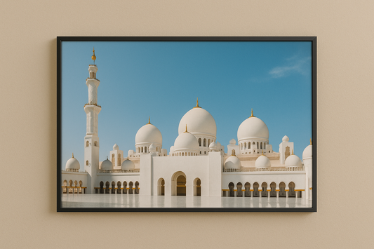 10 Islamic Digital Wall Art Prints | A2 Landscape | Mosque & Spiritual Designs